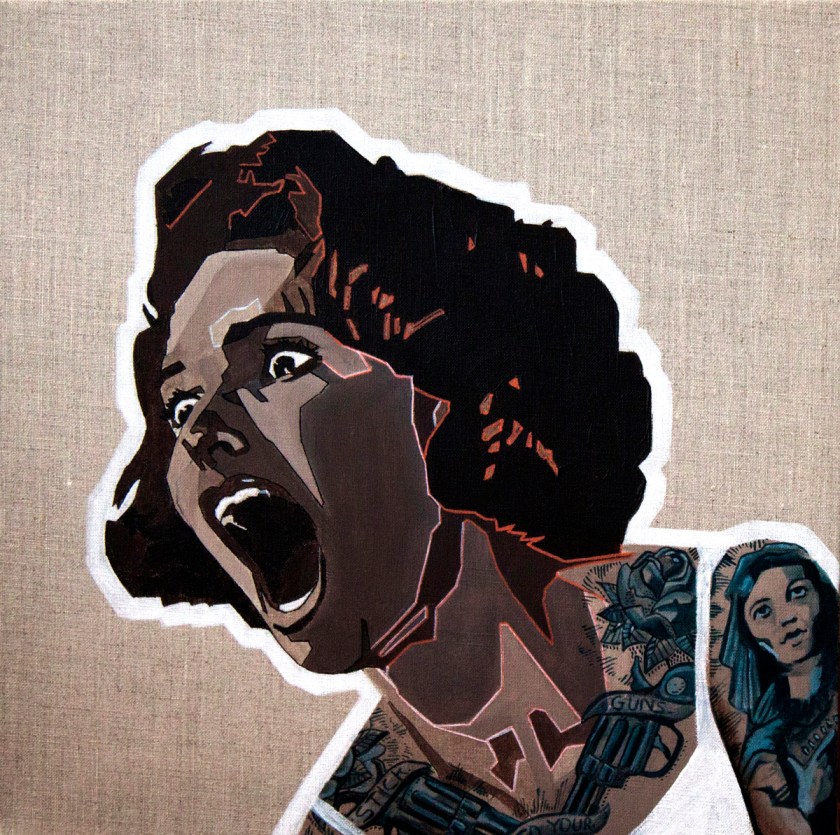 screaming girl - gary storck