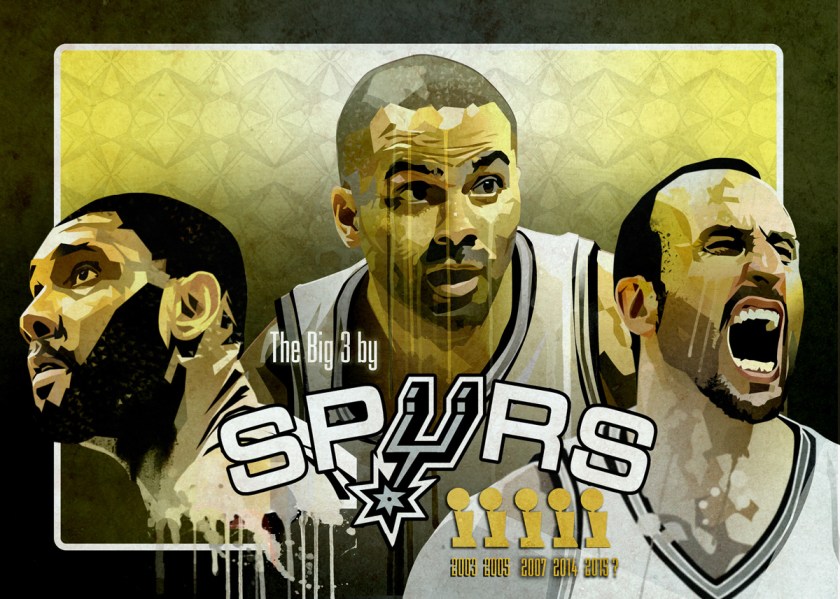 serie spurs big 3 wallpaper gary storck
